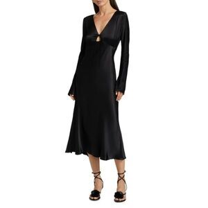 rails silvia midi dress Rails Silvia Midi Dress in Banana Leaf